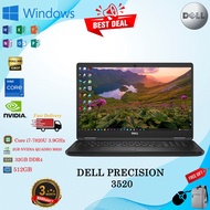 Dell Precisian 3520 Intel Core i7-7820U 3.9GHz 32GB RAM 512GB SSD