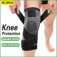 3D Knee Guard Brace Protector For Men And Women Support Outdoor Sports Adjustable Laras Sokongan Melindungi Lutut 运动护膝