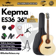 KEPMA ES36 , 36 inch (3/4) Travel Portable Acoustic Guitar ( ES-36 / ES 36 / 36inch )