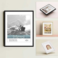 Black White Pictures 21x30 30x40 40x50 15x20cm Aluminum Photo Frames Poster Canvas Wall Frame Living