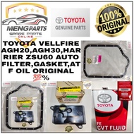 ORIGINAL 💯% TOYOTA VELLFIRE AGH20,AGH30 2.5,3.5 ,HARRIER ZSU60 AUTO FILTER,AUTO GASKET,ATF OIL