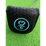 LAB Golf Putter Cover Middle Rod Semicircle Magnet Double Ear Black DF3 MEZZ Universal
