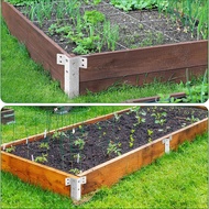 Starall Metal Garden Fence Posts โพสต์ต้นซีดาร์ที่ได้รับแรงดันเป็นสนิมสำหรับสวนชั่วคราว Edging Sa-th