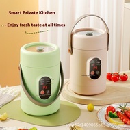 Compact Electric Crock Pot/Handheld Electric Crock Pot/Rice Cooker, 9 Hours Keep Warm, 12 Hours Time