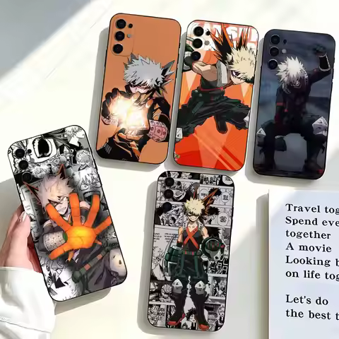 Cool Bakugo My Hero-o Academia Phone Case For Samsung S25,S24,S21,S22,S23,S30,Ultra,S20,Plus,Fe,Soft