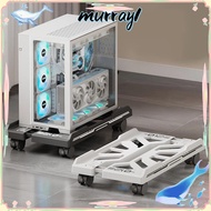 MURRAY CPU Stand, with Caster Wheels Mobile CPU Holder, Universal Adjustable Scalable CPU Tower Hold