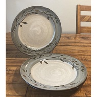 Classic Elegant Ceramic Serving Plate / Mounting Twigs Plate