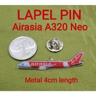 A320NEO Lapel Pin Airasia Airbus A320 NEO Shirt pin Metal