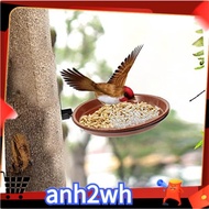 Farm Bird Feeder Bird Container Bird Bath Deck Bowl Platform