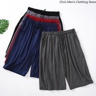 Casual Modal Men'sPajamas Shorts L-6XL Plus Sizecasual Sleep Shorts for Men Summer Soft Five Peints 