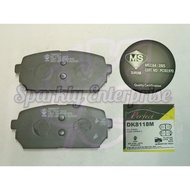 REAR BRAKE PAD DK8118 KIA RONDO / NAZA CARENS 3 / NAZA CITRA II