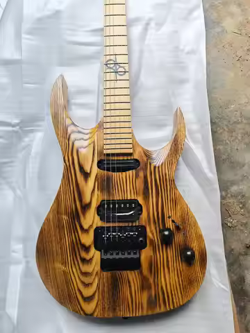 6 String Electric Guitar Ash Body Maple Neck