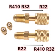 Adapter R22 to R410a Adapter R410a to R22 Charging Hose R134a R32 R22 R410a Manifold Gauge Gas Meter