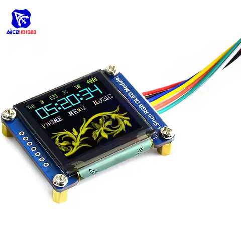 diymore 1.5inch RGB OLED Display Module 128x128 16-bit High Color SPI Interface SSD1351 Driver for R