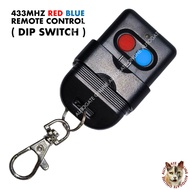 Remote Control Autogate 2CH 433Mhz (DIP Switch) Transmitter x 3 and Receiver x 1