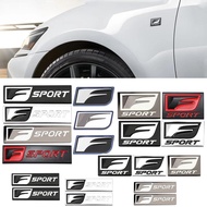 3D Metal Car F Sport Logo Emblem Badge Body Side Sticker for Lexus IS200 IS250 ES300 RX300 RX330 RX3