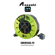 MasterPlug Pro-XT 4 Gang 10meter Portable Cassette Reel CMU10134SL-PX