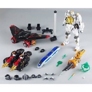 爆王模型 勇者王 Gaogaigar + 黃金錘 Goldymarg 超合金 （已開check 件冇爛冇display/關節正常) Pose+ 呎吋