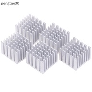 [MY] 5Pcs 20x20x15mm Cooling Accessories DIY Heatsink CPU GPU Chip Aluminum Heatsink [hot sale]
