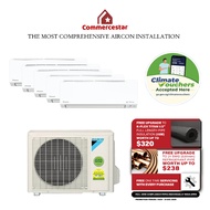 DAIKIN SYSTEM 5 ISMILE ECO+ STREAMER SERIES R32 (INSTALLATION INCLUDED FREE UPGRADED MATERIALS)