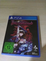 Bloodstained 二手歐版ps4 遊戲碟 九成新