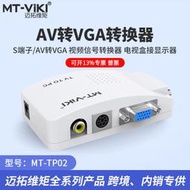 邁拓維距 MT-TP02 S端子/AV轉VGA 視頻信號轉換器 電視盒接顯示器