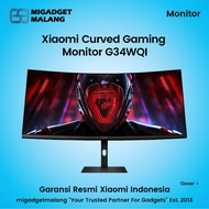 Xiaomi Mi Curved Gaming Monitor 34inch 180Hz WQHD G34WQi G 34wq G34WQ I G34 WQI