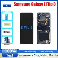 Original AMOLED Samsung Galaxy Z Flip 3 5G LCD Display Touch Screen Replacement