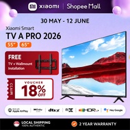 [FREE INSTALL] Xiaomi TV A Pro 55″  / 65″ (2026) | 4K UHD | 120Hz | Dolby Vision & Atmos | 2×10W Spe