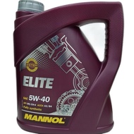 100% ORIGINAL MANNOL Elite 5W40 ESTER - Fully Synthetic 4L