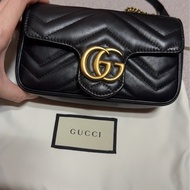 GUCCI Marmont Supermini 16cm 黑色