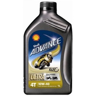 Shell Advance Ultra 10w-40 4T 1 Litre