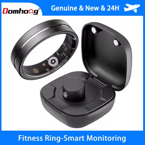 Smart Rings Health Monitor Sleep Sports Fitness Multiple Function Modes Tracking Heart Rate Blood Ox