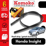KOMOKO Honda Insight Roof Drip Rubber / Getah Bumbung