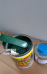 ME010 DARK GREEN ( Metallic Epoxy Paint ) 1L METALLIC EPOXY FLOOR PAINT [ HEAVY DUTY ] PROTECTIVE &amp; COATING Tiles &amp; Floor Paint / WP
