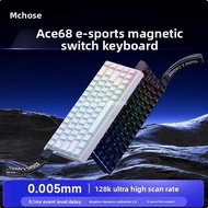 MCHOSE From Ace68 Ace60 Magnetic Axis Keyboard RT Gaming Gaming Customized Mechanical Wired Keyboard