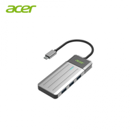 【acer 活動】acer Type-C HUB 5合1多功能擴充埠 / USBA3.0*3、USB-C PD、HDMI / 原廠認證