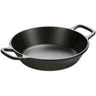 Lodge Round Cast Iron Pan with Loop Handle - 8 & 12 Inch Options