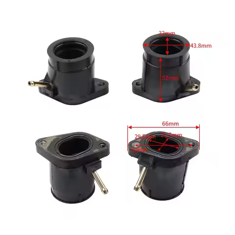 For Yamaha FZX250 ZEAL 1991 Motorcycle Carburetor interface intake manifold joint boots 1992