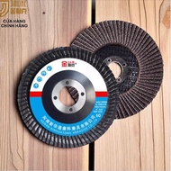 [Central Inland] 10 Brown Folding Sanders 72 Leaves 100*16mm - Effective Grinding of Stainless Steel