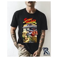 Street fighter guile vs bison t-shirt