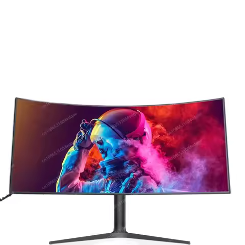 38-Inch monitor hairtail screen 4K144hz curved computer desktop IPS e-sports 21:9 external monitorin