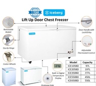 ICE-105BD (97 Litres Lift Up Door Chest Freezer, Ready Stock (Delivery in 2 Days)