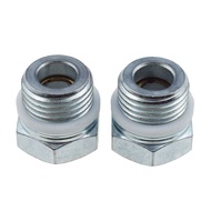 ISANCE 2pcs Power Steering Pipe Connector Nut Fit for Ford FOCUS FIESTA FUSION MONDEO TRANSIT F33C3F