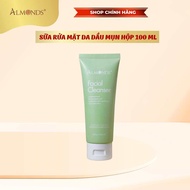 [Chính Hãng] Sữa Rửa Mặt Da Mụn Almonds ( MẪU MỚI) Hộp 100 ml