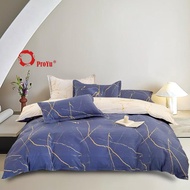 7 in 1 QUEEN/KING SIZE BED SHEET BEDDING SET WITH COMFORTER