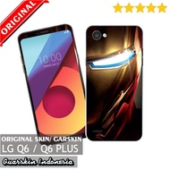 Original! Lg Q6/ Q6+ Plus Skin/Garskin for Case - Ironman Face