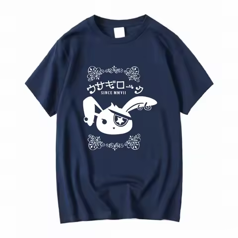Punk Bunny T Shirt Pastel Goth RabbiT Gothic Jrock Yami Kawaii Visual Kei Scene Emo Short Sleeves Co