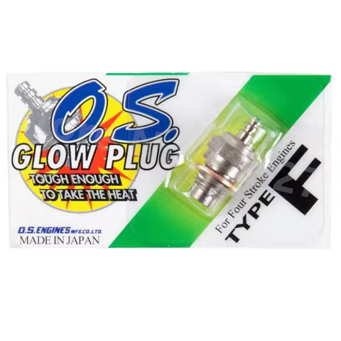 O.S. OS Type F No.8 A3 No.6 No10 A5 Glow Plug Medium Four Stroke 71615009 Standard Spark Medium Hot
