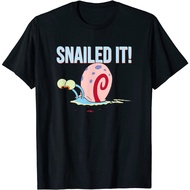 SpongeBob SquarePants T-Shirt - Gary the Snail - Snailed It Premium Thick Soft T-Shirt